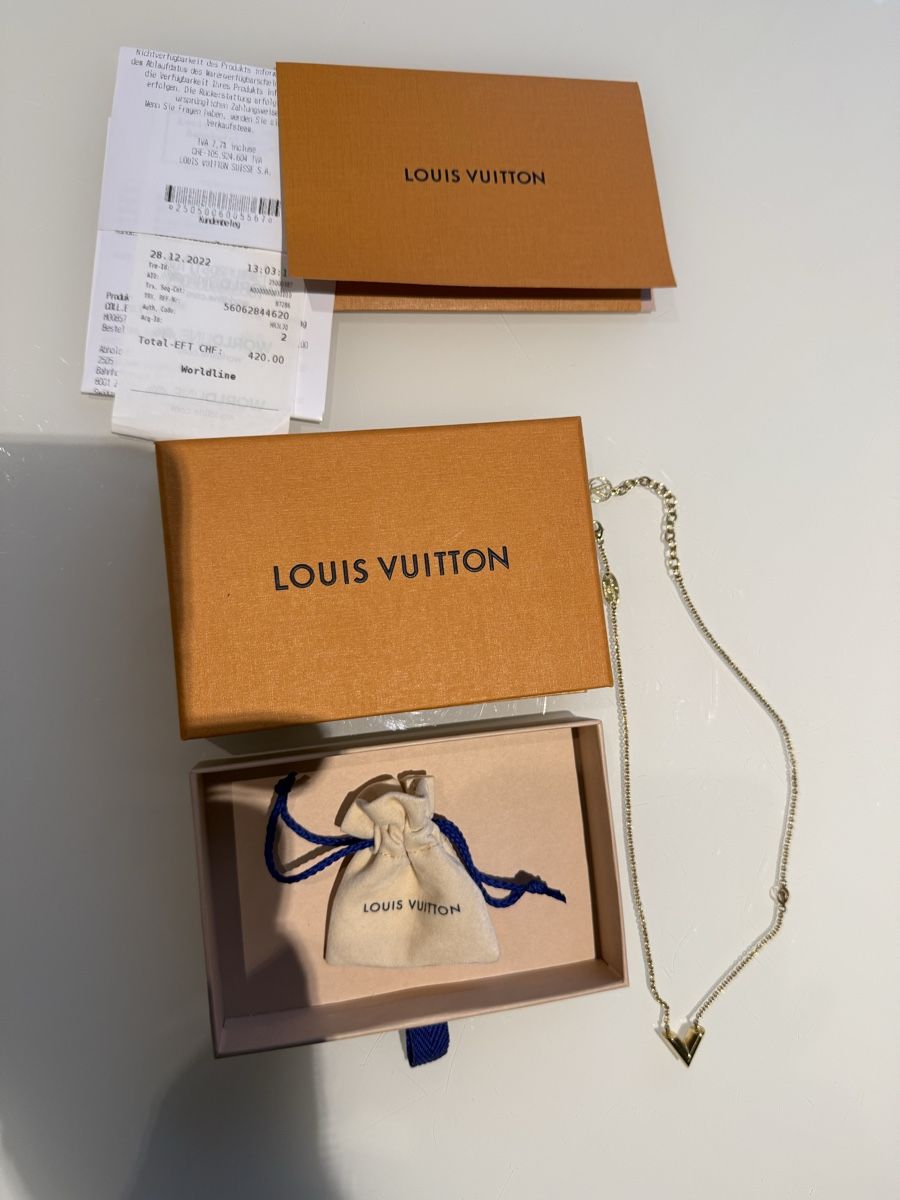 Louis Vuitton Catenine: Louis Vuitton Halskette Damen – Usato da Widnau venduto da RetoW01 5