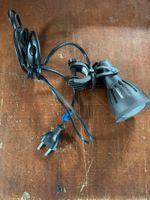 Klemmleuchte mit Schalter und Clip