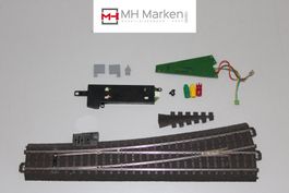Märklin 24711 schlanke Weiche links 74490+60099 V1.1 Digital