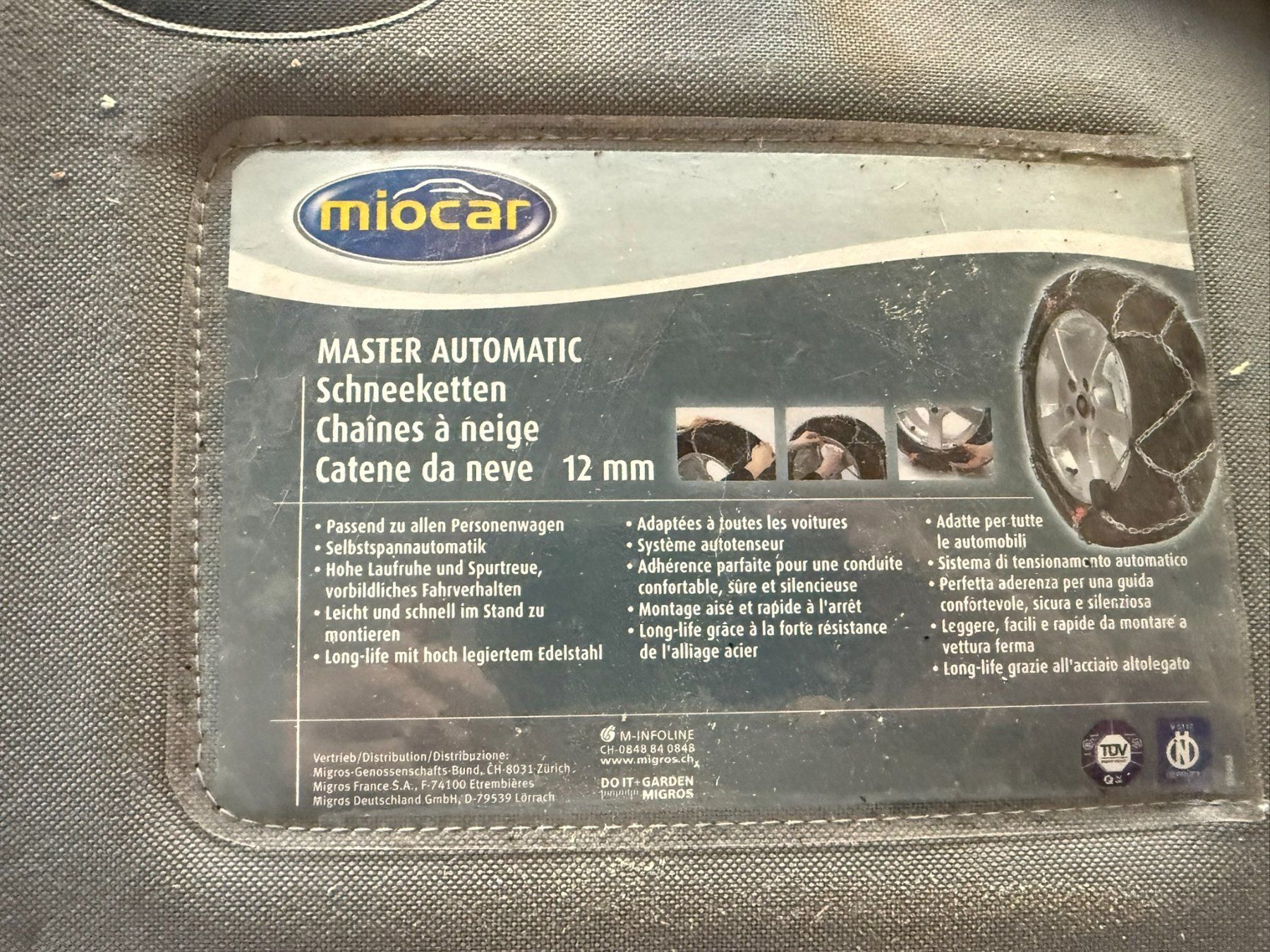 Catene da neve: Chaînes à neige Miocar 12mm – Usato da Pully venduto da Ff2 1