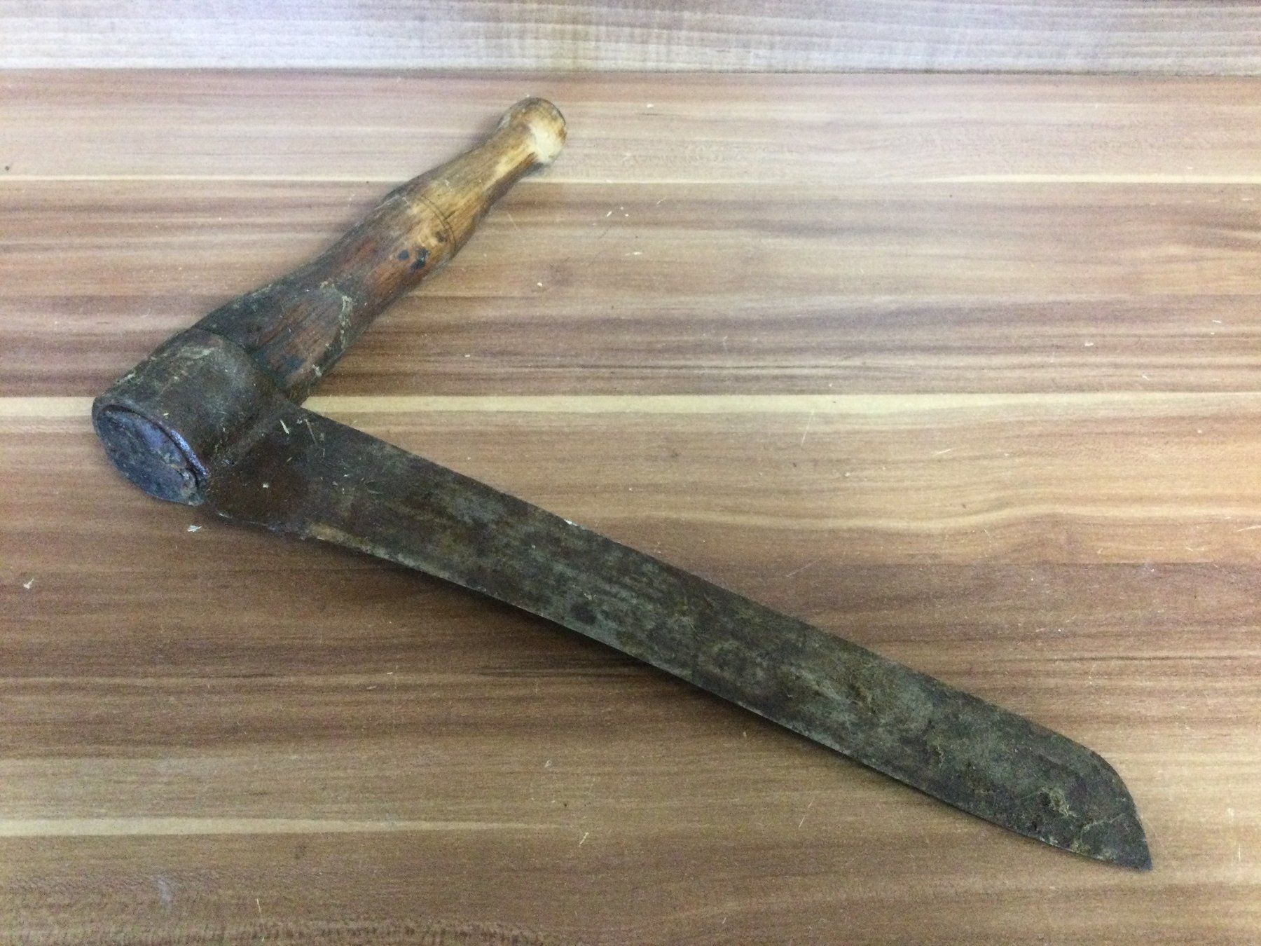 Attrezzi da lavoro: Antikes rostiges gebrauchtes Schindelmesser – Usato da Wangen SZ venduto da kuriosum12 2