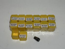 ER11 Spannzangen Set, 15 Stk. Fräser Zubehör, Top Zustand!