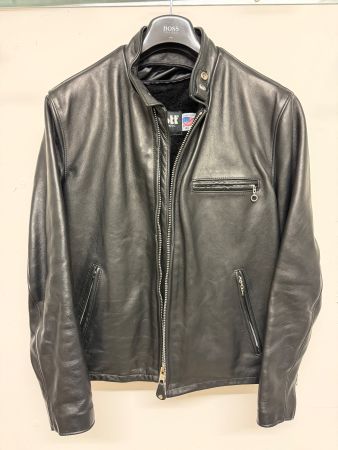 SCHOTT N.Y.C. 141 Classic Cafe Racer Lederjacke – Gr. US 40