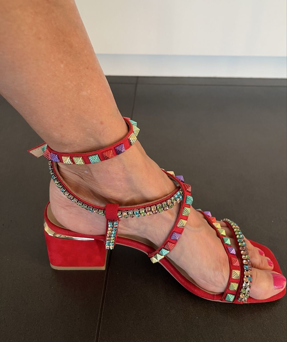 Scarpe da donna: Modische Sandale Gr. 39 – Nuovo (secondo la descrizione) da Tennwil venduto da Hemi0 2