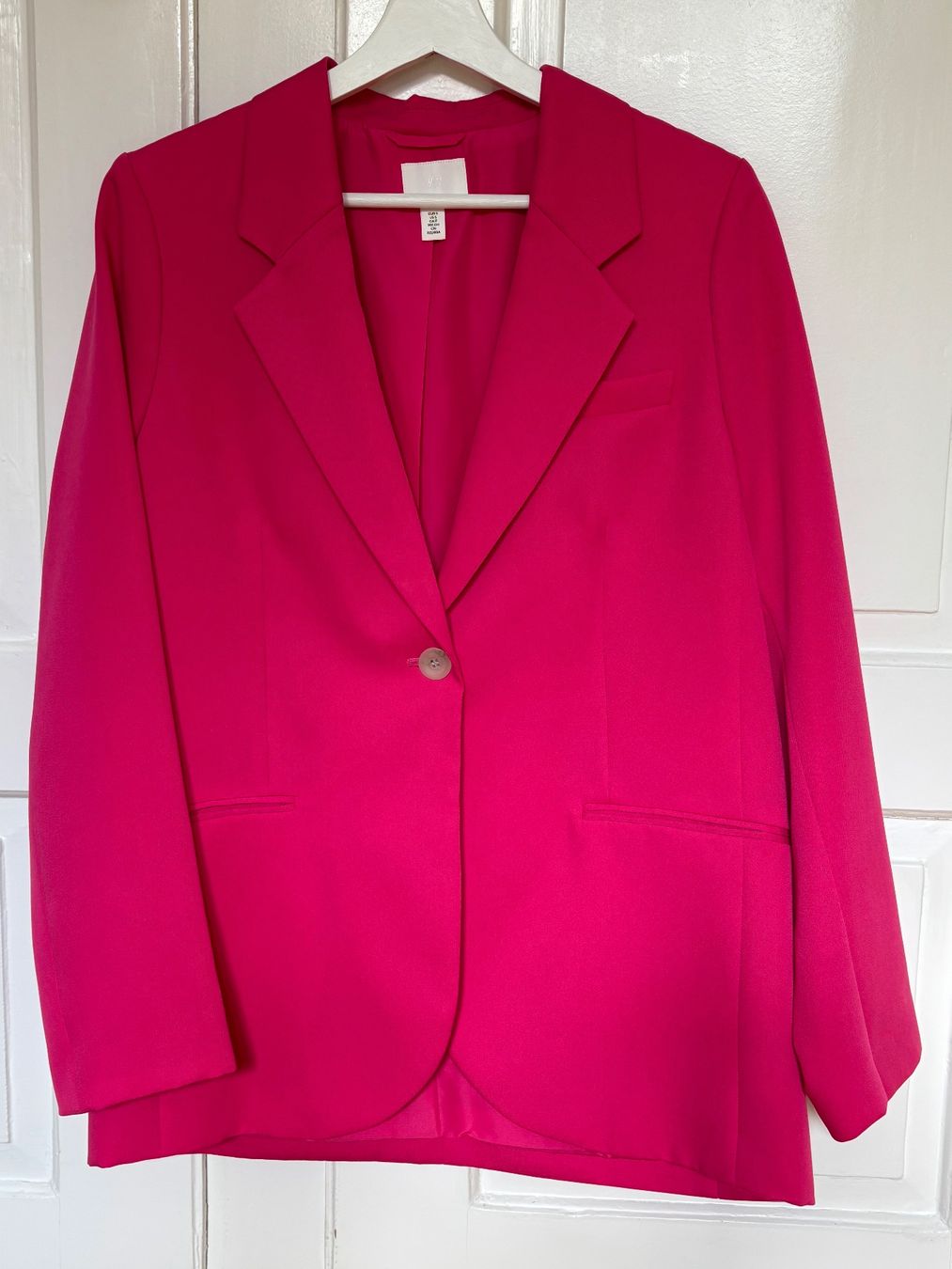 H&M Giacche: Pinker Blazer, Grösse 38, neu/ungetragen – Nuovo (secondo la descrizione) da Zürich venduto da Mohndprinzessin 1
