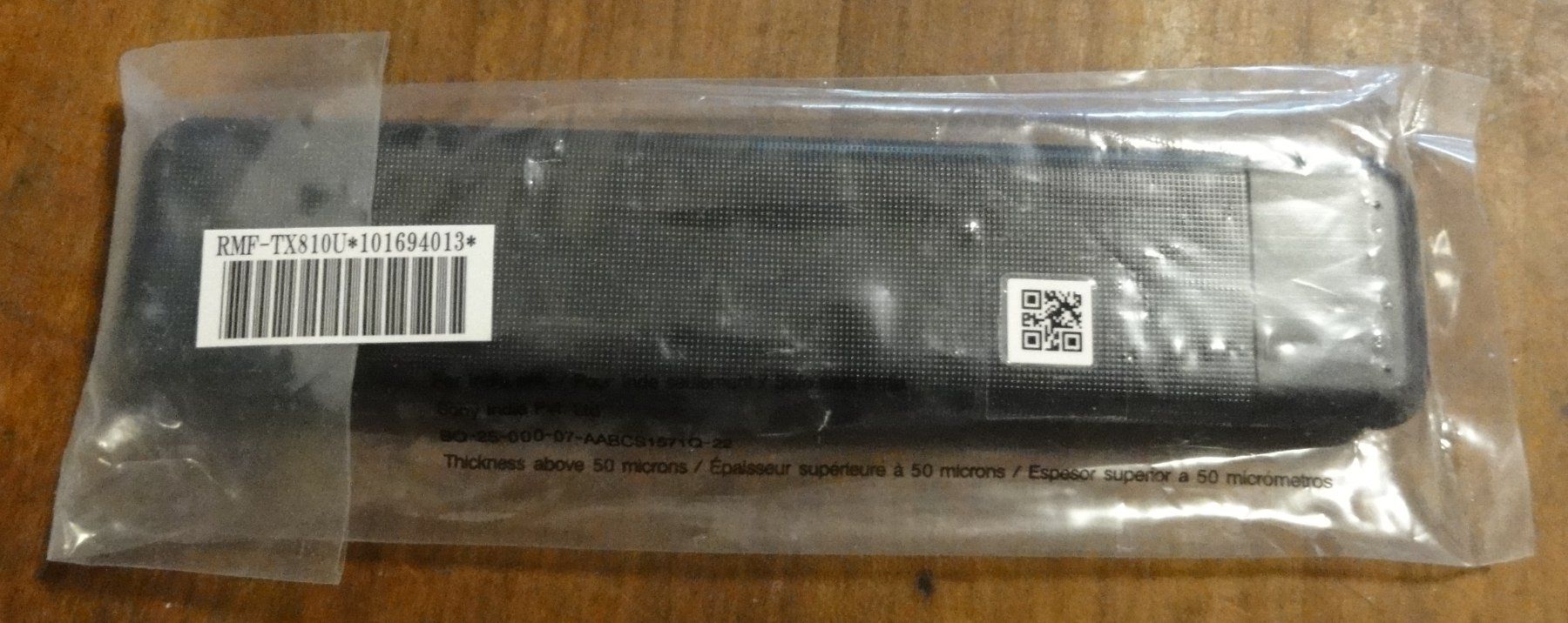 Sony Telecomandi: Fernbedienung Sony Modell RMF-TX810U – Usato da Wohlen AG venduto da Kande2007 3