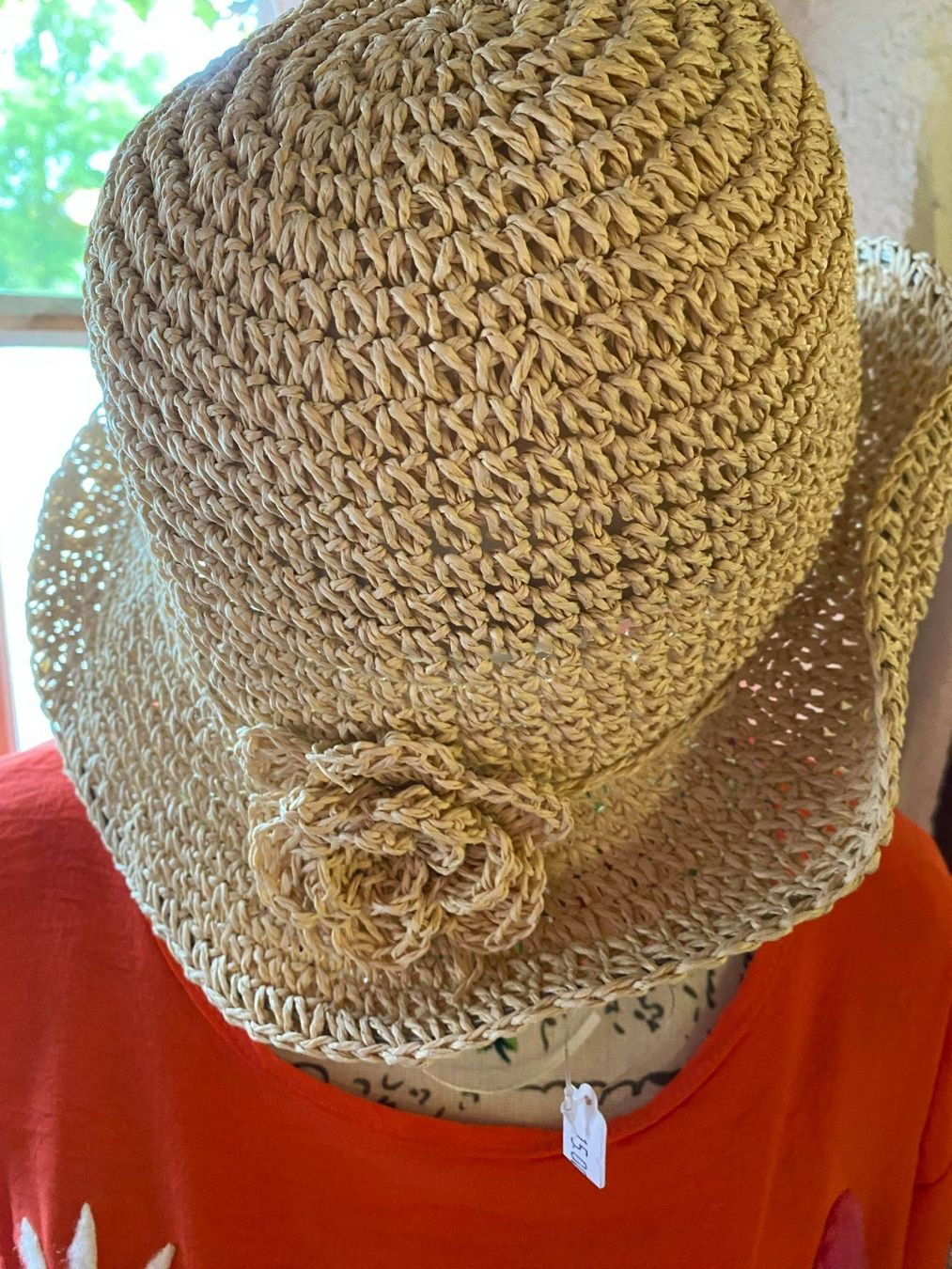 Copricapi, berretti & cappellini: SONNENHUT-SOMMER BEIGE-DAMEN – Nuovo e nell'imballaggio originale da Meienried venduto da ManuelaBoutique 1