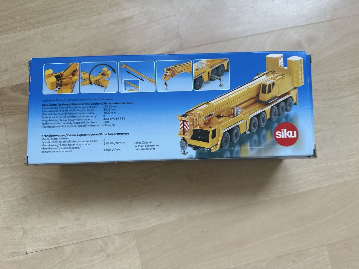 Siku Jouets: Siku Mobilkran Spielzeug; Orginalverpackt – Neuf avec emballage d'origine à Küssnacht am Rigi par Ruja_Cloud 2