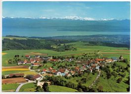 BASSINS Le Lac Léman et le Mt. Blanc