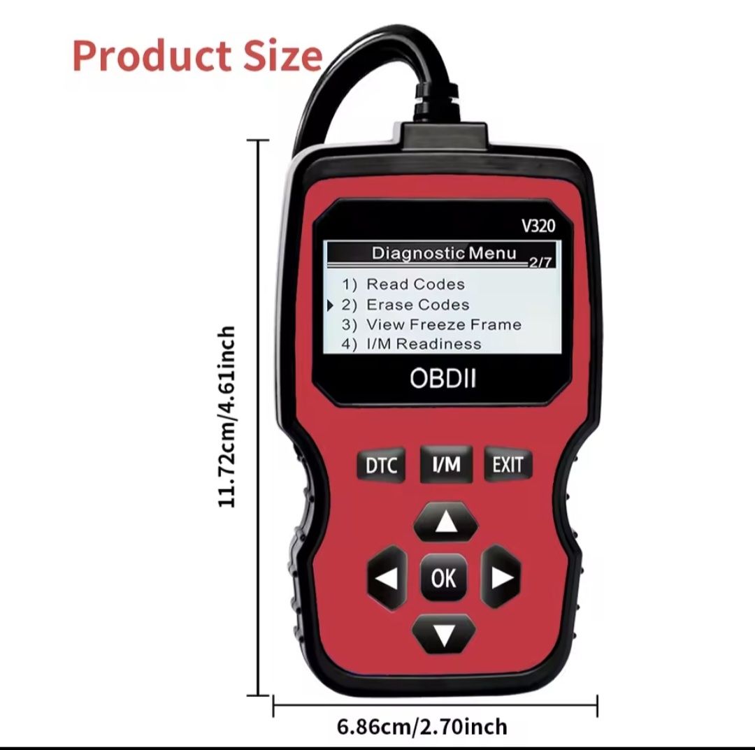 Messen: OBDII V320 Diagnosegeraet Auto Fehlercode Leser – Neu und originalverpackt aus Winterthur von Deins_8j77 3