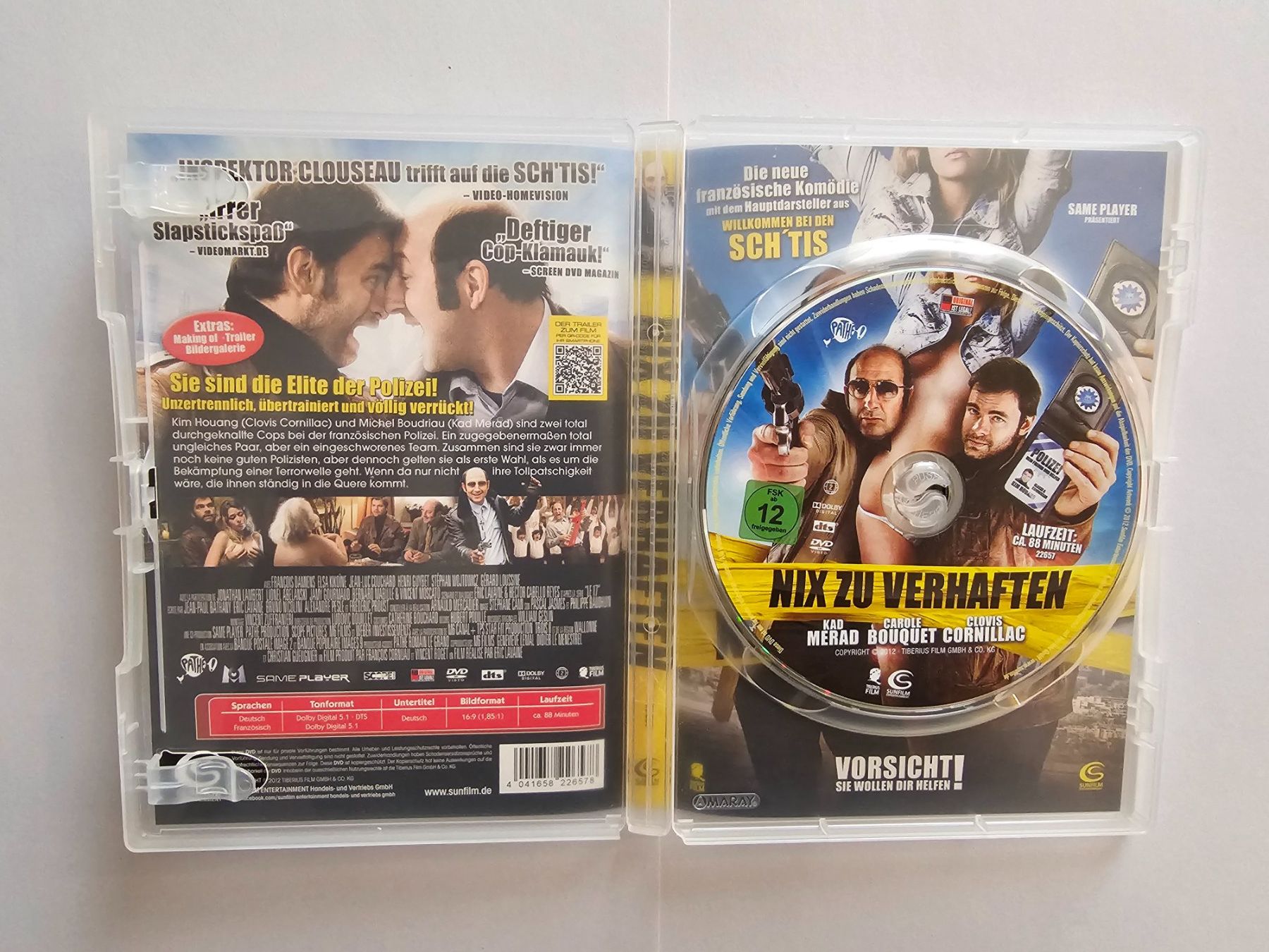 Tutti i DVDs: NIX ZU VERHAFTEN – Usato da Kreuzlingen venduto da pas_9vzh 2