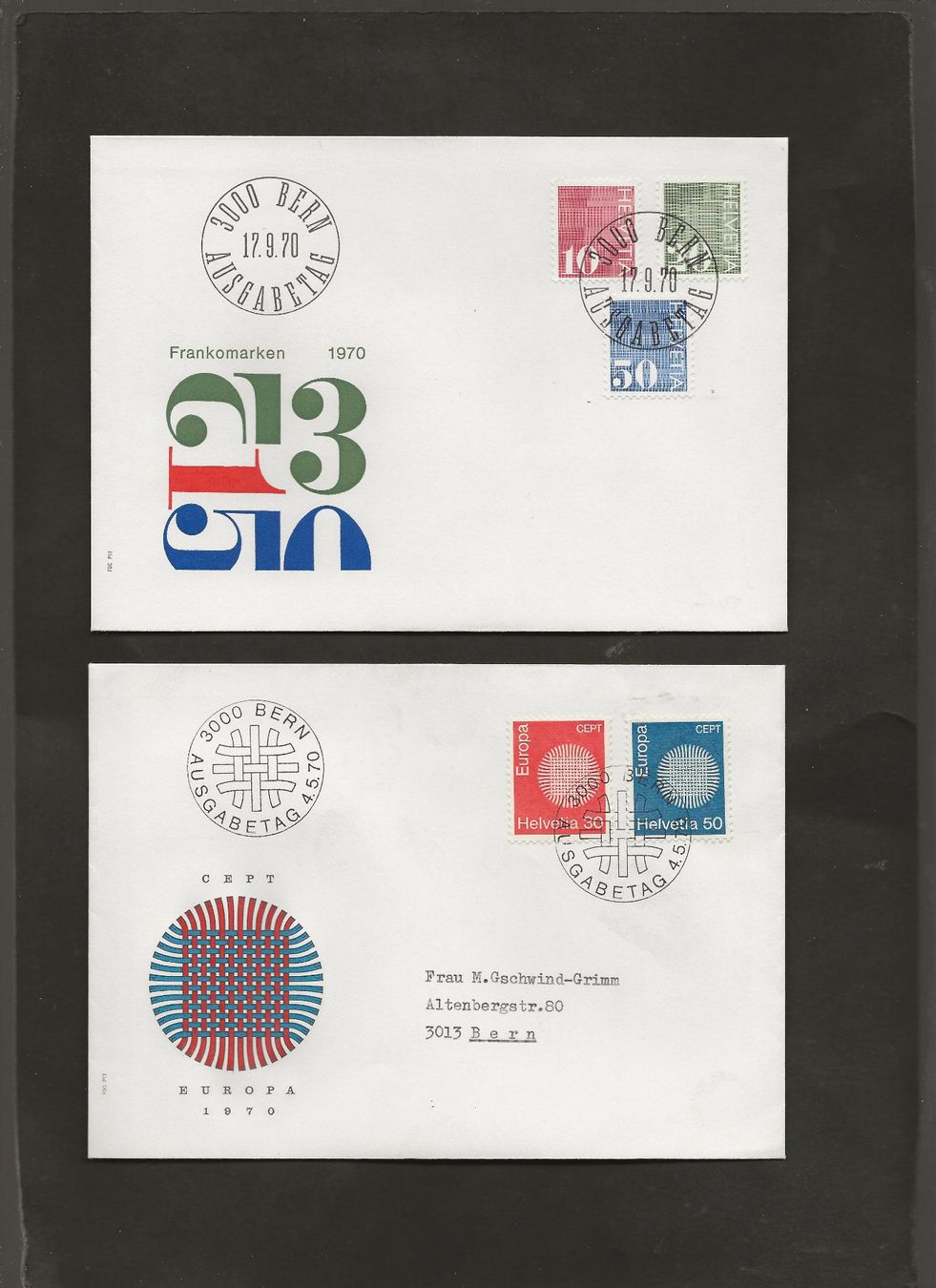 Tutti i francobolli: Schweiz 16 FDC 1967 bis 1972 – Usato da Au ZH venduto da xelagreb01 3