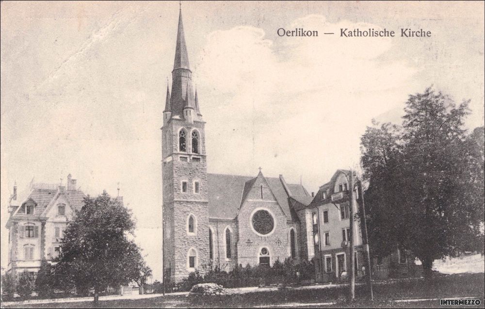 Oerlikon Zürich // 1909 Katholische Kirche | Kaufen auf Ricardo