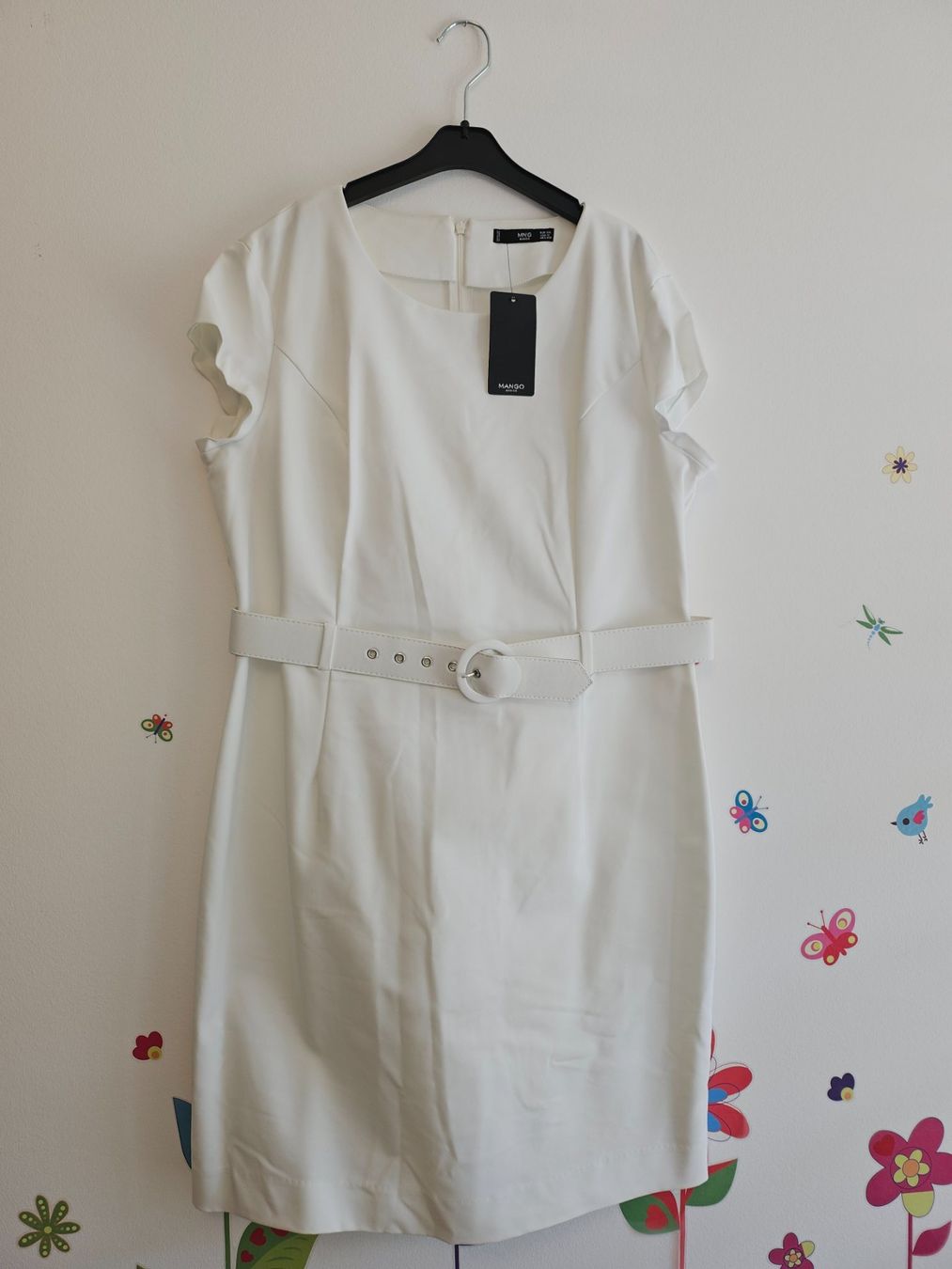 Mango Vestiti: Robe blanche Mango neuve, taille XXL - Élégante et stylée – Nuovo (secondo la descrizione) da Jongny venduto da beg_f7zz