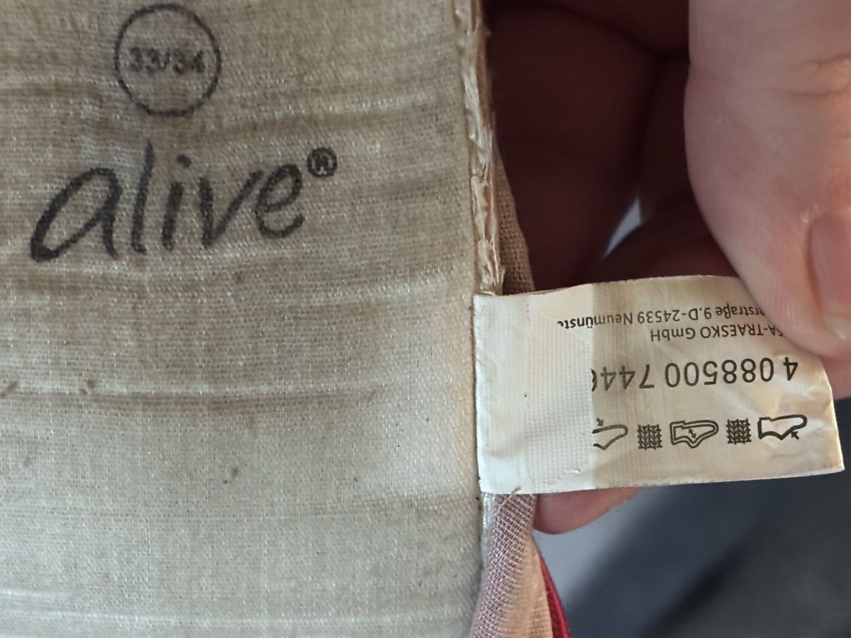 Scarpe per ragazze: Turnschläppli Grösse 33/34 alive – Usato da Herzogenbuchsee venduto da MoLa85 2