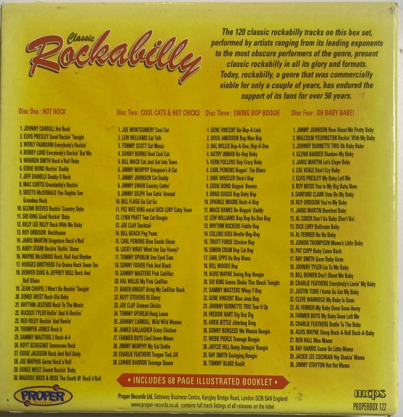 CD: DIVERS ARTISTES - CLASSIC ROCKABILLY – Usato da Poliez-Pittet venduto da Newtown-Records 1