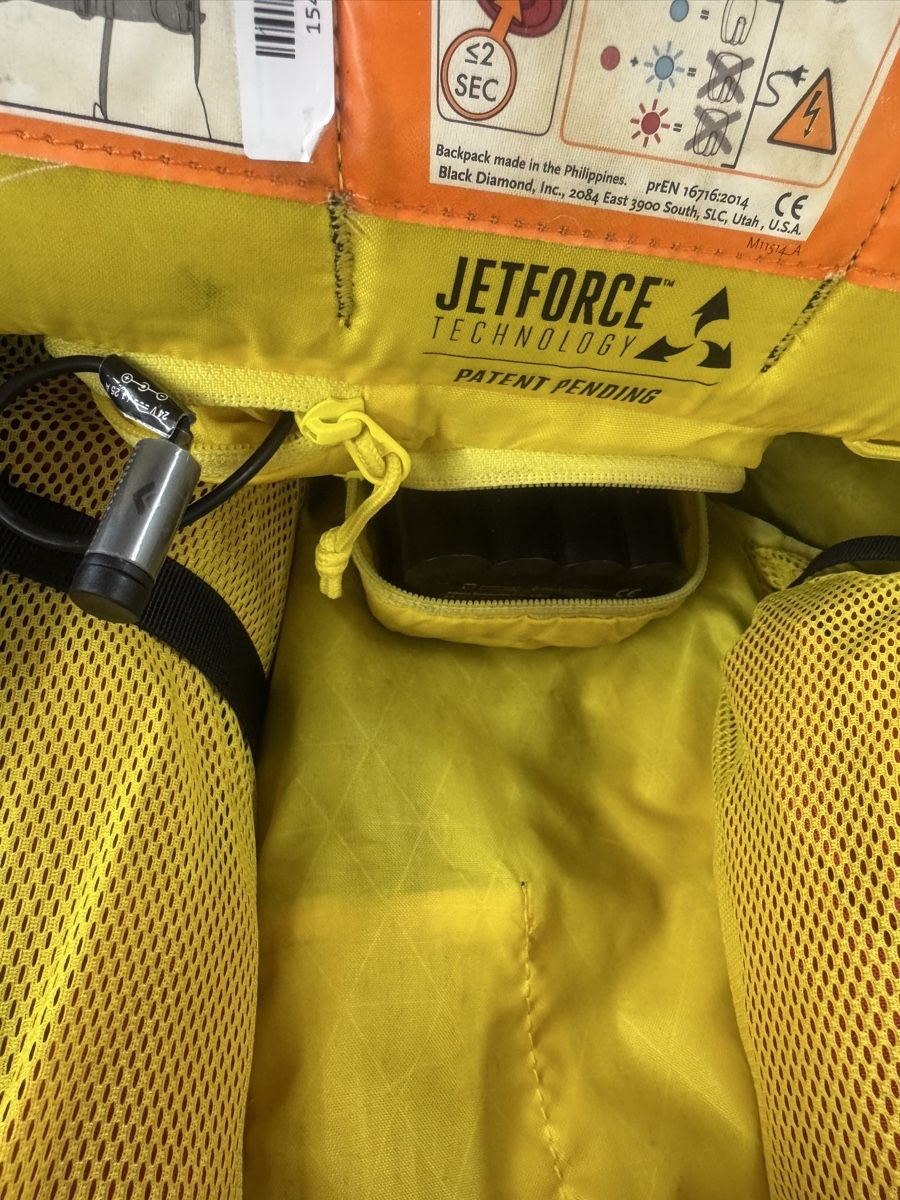 Zaini: Pieps Tour Rider 24 Jetforce Avalanche Backpack Black – Usato da Zürich venduto da ReinholdMessner 5