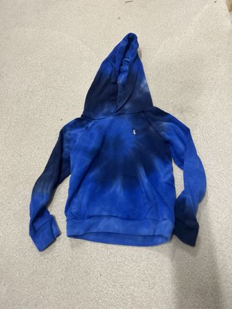 Polo Ralph Lauren Hoodie blue tie-dye size 4