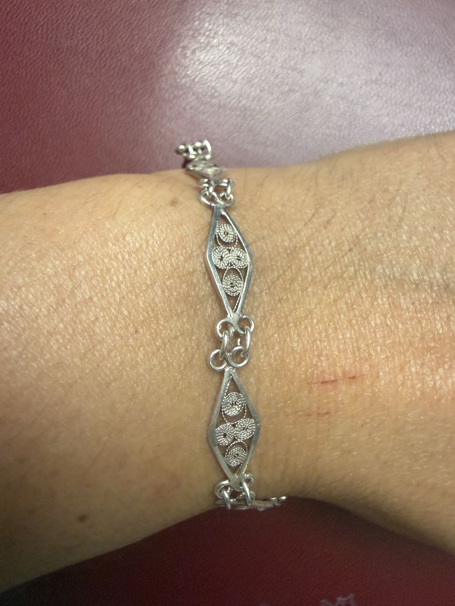 Bracciali & Braccialetti: Silver Filigree Bracelet – Nuovo (secondo la descrizione) da Glis venduto da lus_sx55 1