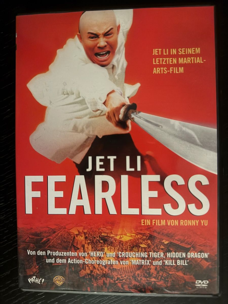 Tutti i DVDs: Fearless Jet Li guter Zustand – Usato da Lausen venduto da EisAmStiel94