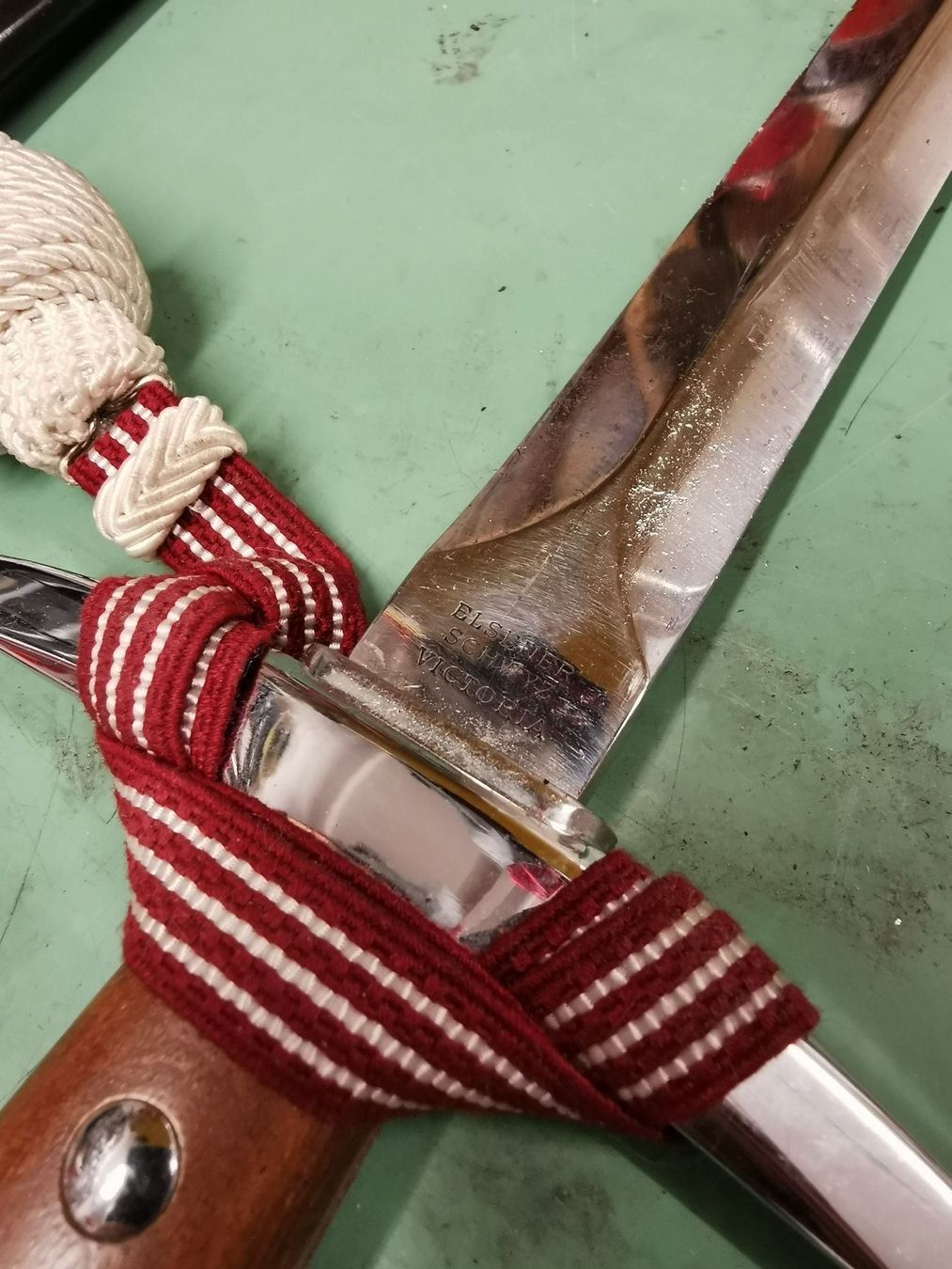 Militärmesser: Original Schweizer Offiziersdolch – Neu (gemäss Beschreibung) aus Sarnen von Dreiradfahrer
