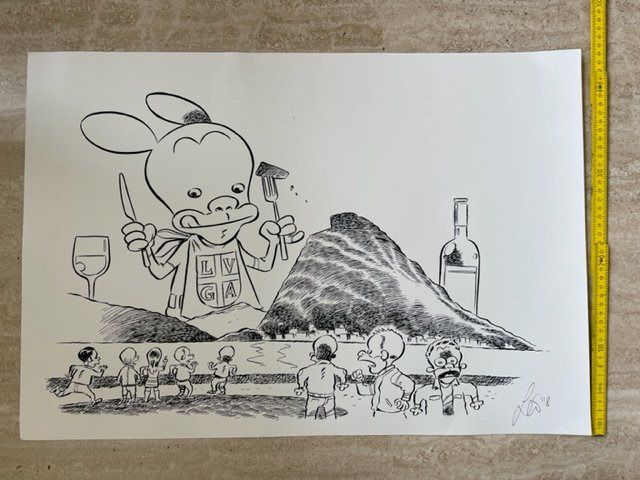 Fumetti: Serigrafia Ortolani Firmata – Usato da Davesco-Soragno venduto da kappas 1