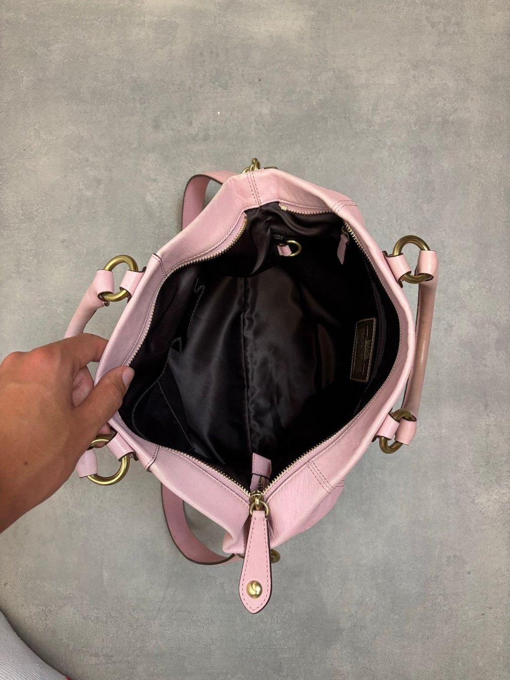 Coach Taschen für Damen: Coach Leather 2-Way Bag – Gebraucht aus Tägerwilen von Akh.Boutique 5