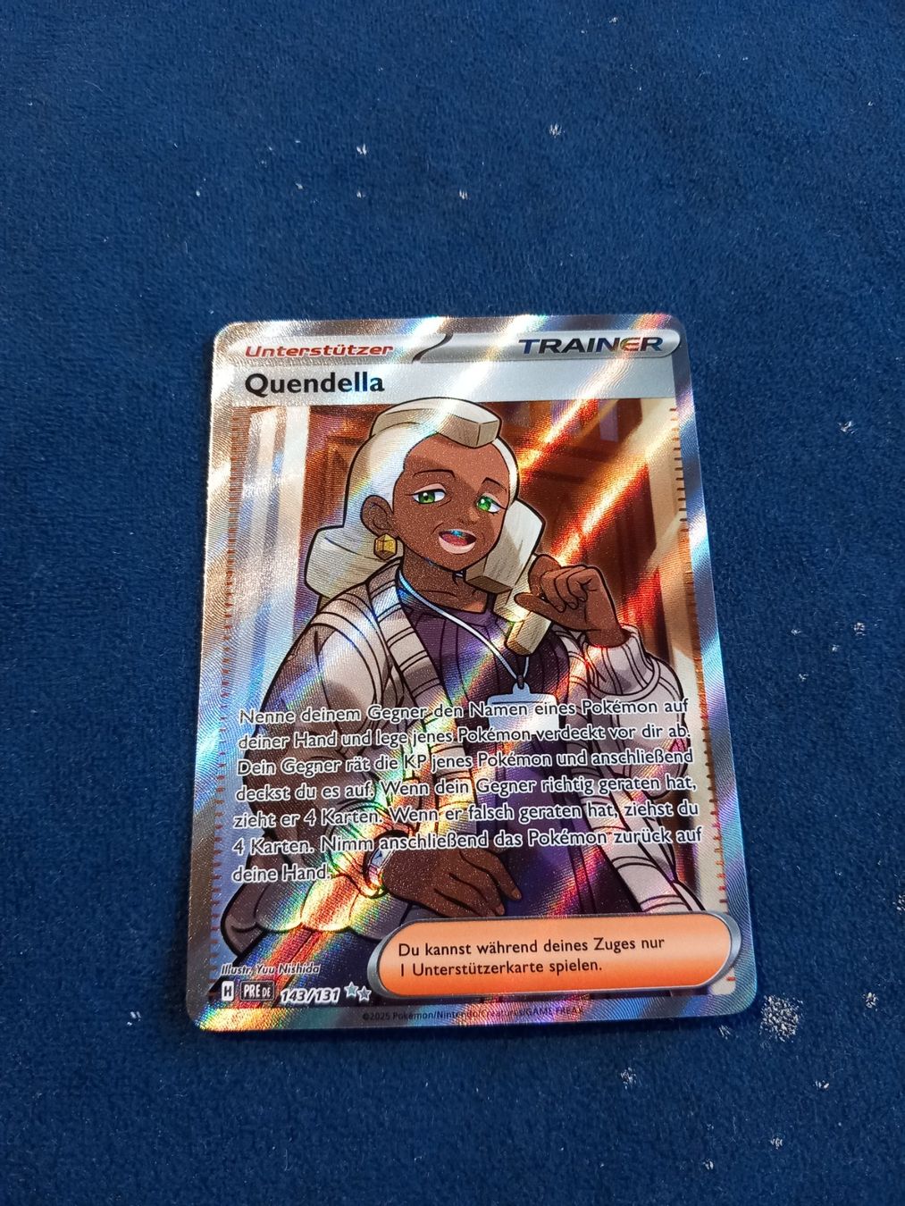Pokémon Carte collezionabili: Quendella/Tyme Full Art (DE) Prismatic Evolution - PRE 143 – Nuovo (secondo la descrizione) da Hinterfultigen venduto da Marcel2112