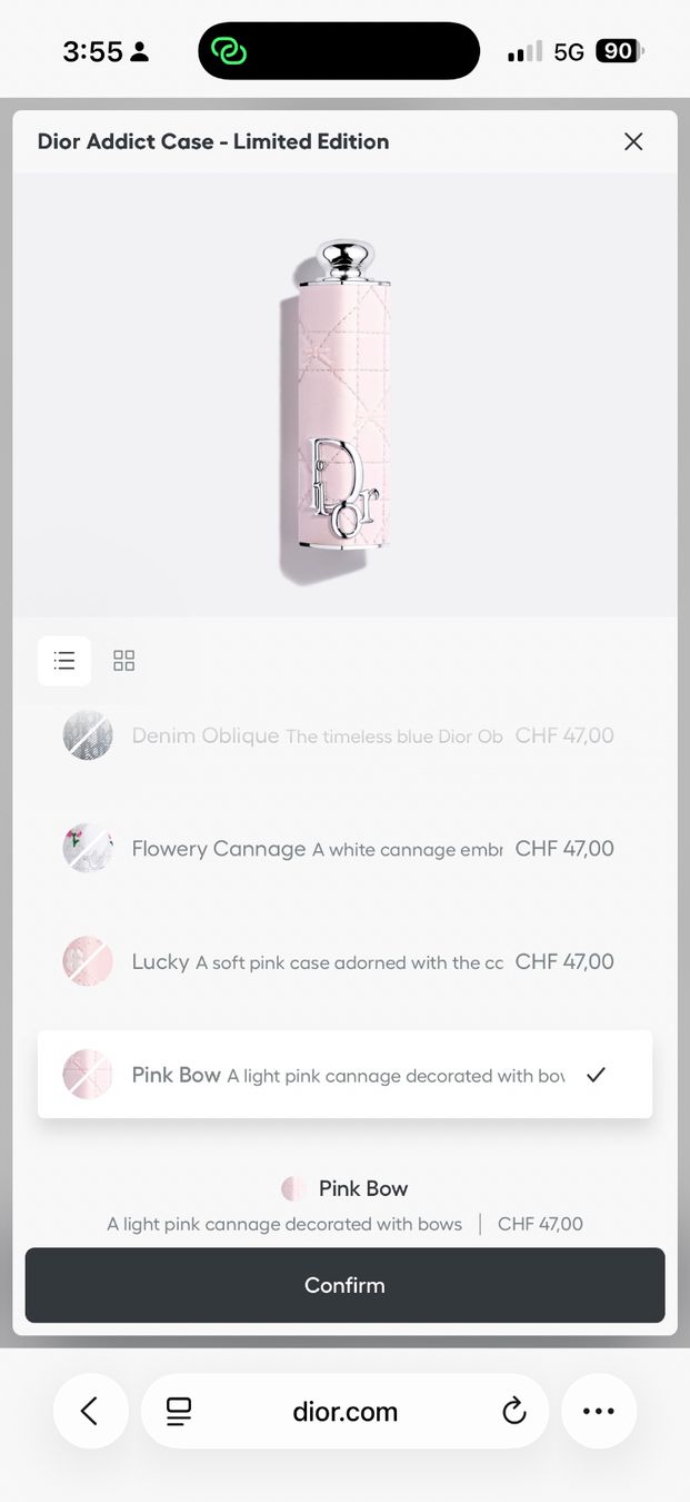 Dior Make-up: Dior Addict Ecrin/Case Pink Bow – Usato da Luzern venduto da sas_r89l 7