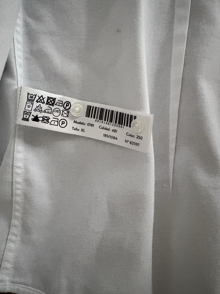 Massimo Dutti Chemises: Massimo Dutti Hemd Weiss Grösse XL  – D'occasion à Wimmis par rimnakit 2