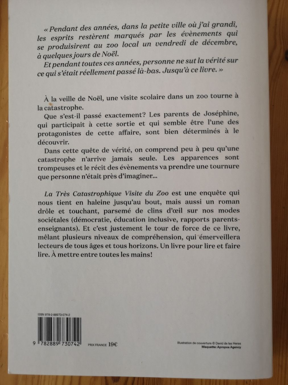 Joël Dicker, la très catastrophe visite du zoo (Neuf (Voir description ...