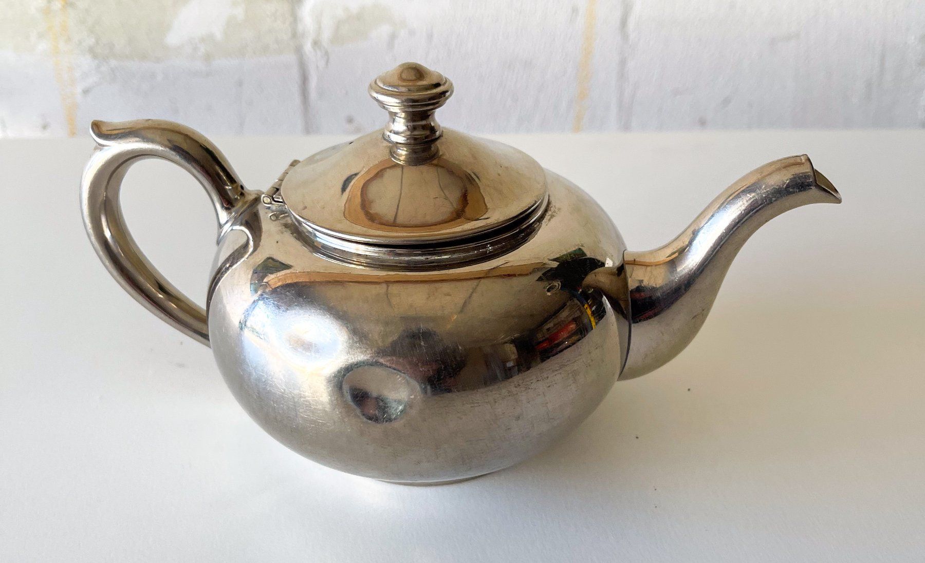 Teiere: Antike Teekanne versilbert Vintage – Usato da Bülach venduto da sabrista
