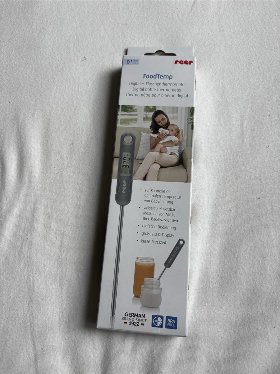 Reer Altro per la casa: Baby Flaschenthermometer reer  – Nuovo e nell'imballaggio originale da Zürich venduto da Gin_gg9p