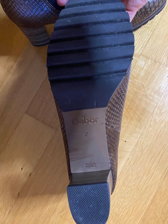 Wunderschöne Stiefeletten, Gabor, braun, Gr. 40 3