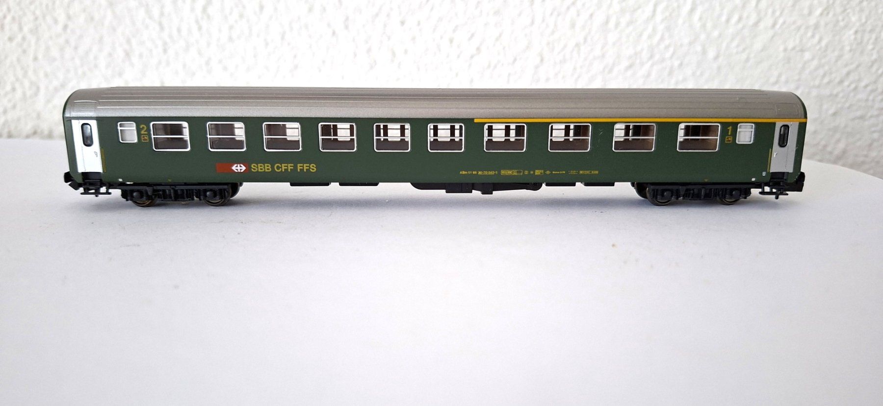 Fleischmann Modelleisenbahnen: Kato SBB ABm neue Beschriftung – Neu (gemäss Beschreibung) aus Biberist von Ntrains 2