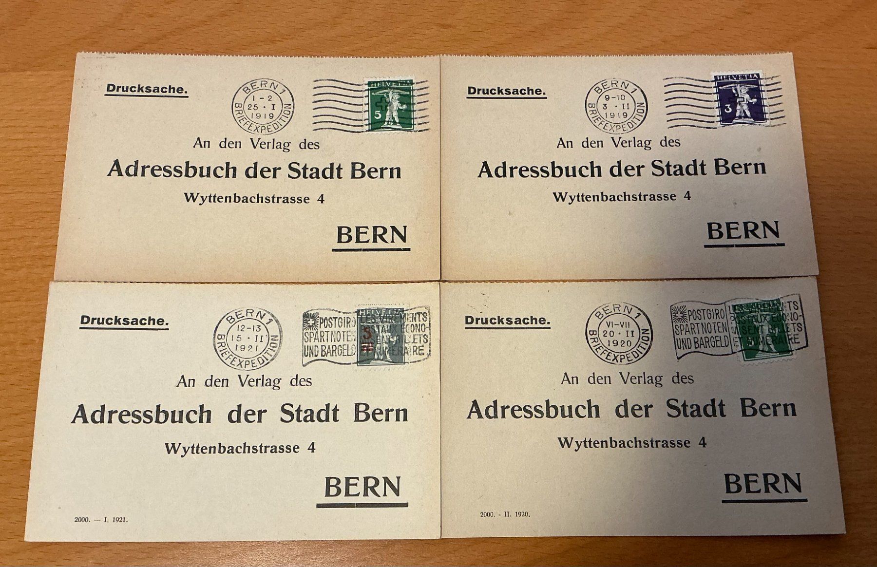 Tutti i francobolli: 4 Postkarten – Nuovo (secondo la descrizione) da Koblenz venduto da Markenhimmel
