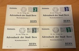 4 Postkarten