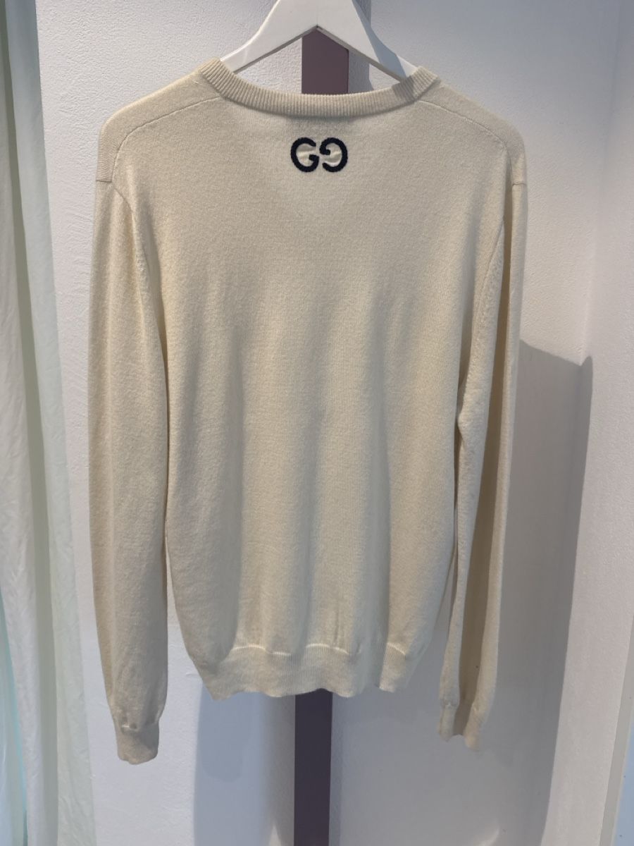 Gucci Maglioni & Felpe: Gucci Pullover XL weiss – Usato da Liestal venduto da amaroque 1