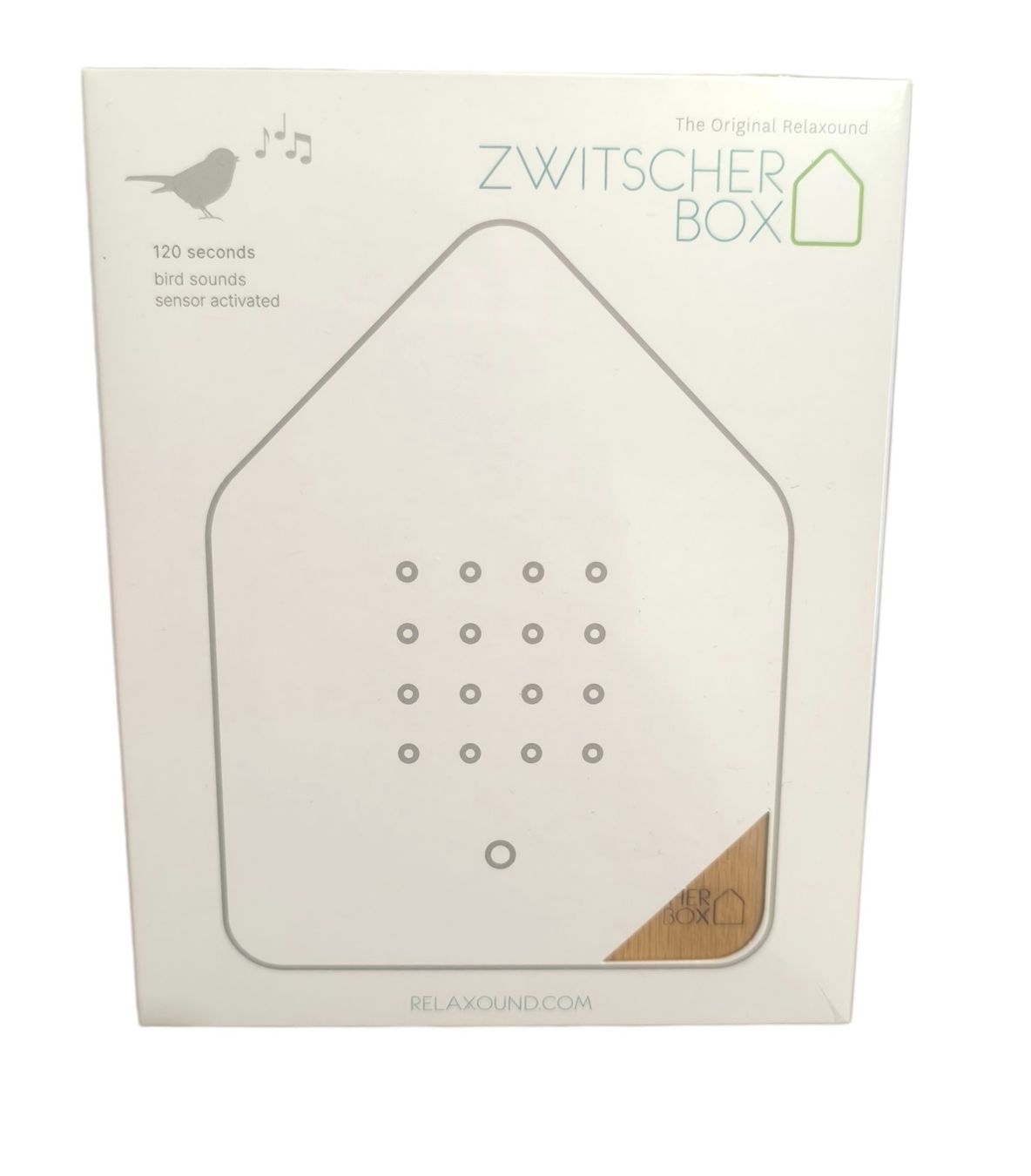 Alle Dekorationen: Zwitscherbox Holz Eiche / Weiss Neu – Neu und originalverpackt aus Gettnau von Immortal_
