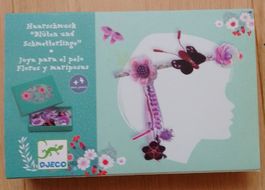 Djeco Haarschmuck Blüten und Schmetterlinge neu Schmuck