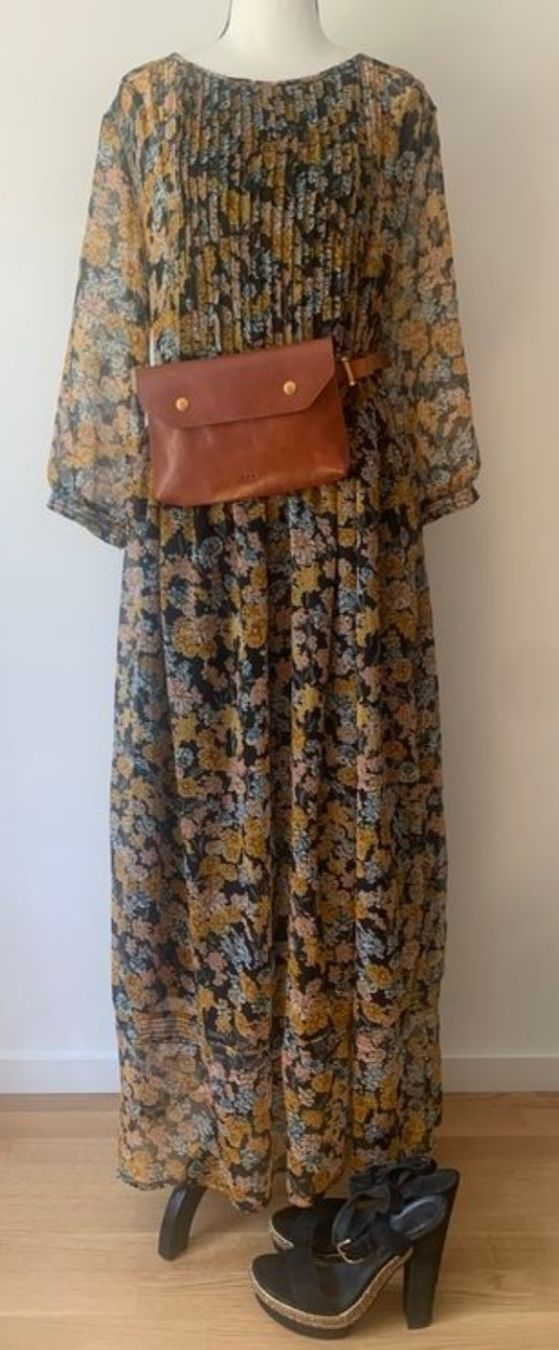 Vestiti: Boho Maxikleid Blumen Gr. M/L  Lollys Laundry Herbst – Usato da Uster venduto da kgw78