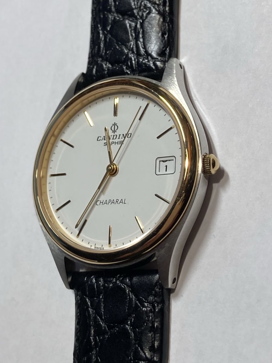 Candino Orologi: Candino Quartz uhr mit box 34 mm – Usato da Glattbrugg venduto da vintagemania 5