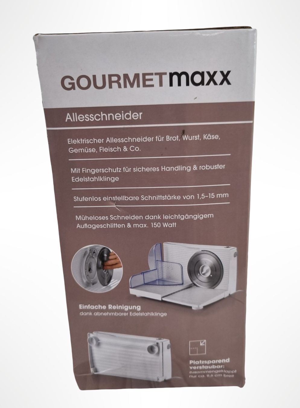Elettrodomestici da cucina: GOURMET MAXX Allesschneider – Nuovo (secondo la descrizione) da Wangen b. Olten venduto da Restwert_Wangen 1