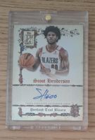 Scoot Henderson Signature Class auto holo card