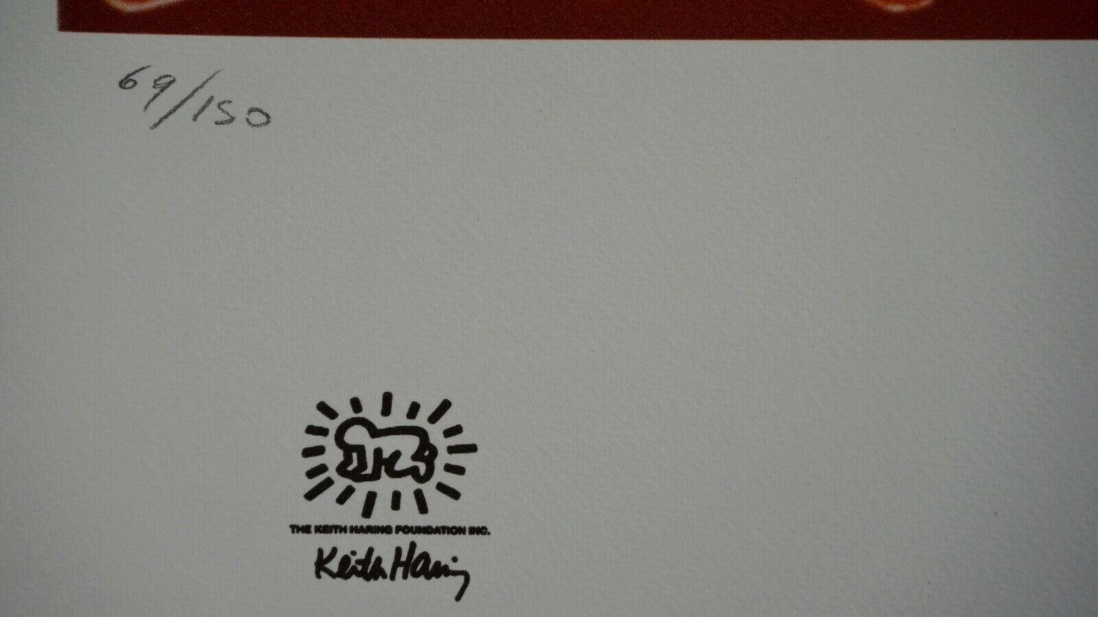 Foto & Immagini: KEITH HARING LITHOGRAPHIE – Usato da Gersau venduto da grafik-kunst 2