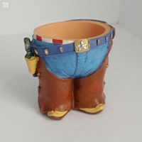 Origineller Eierbecher Cowboy