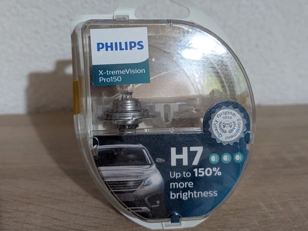 Fari: Philips H7 X-treme Pro150 – Nuovo e nell'imballaggio originale da Vufflens-Château venduto da jerome_vd2010