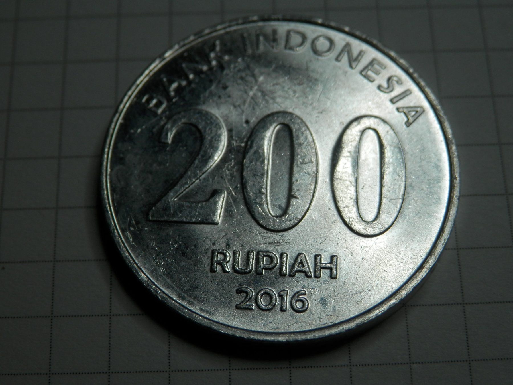 Tutti le monete: Indonesien 200 Rupiah, 2016 – Usato da Weiach venduto da weiach81 1