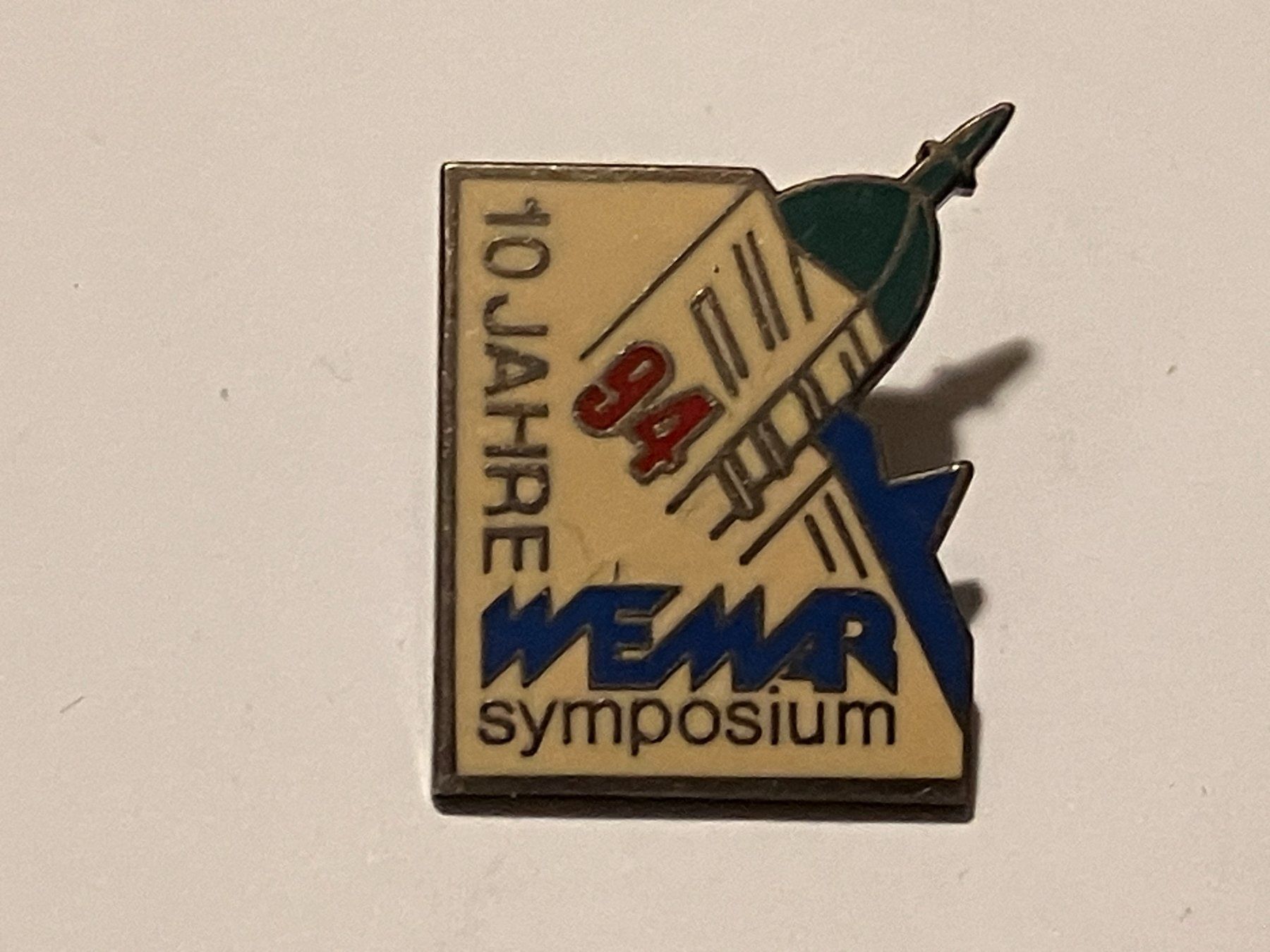Plaquettes & Badges: 1 Pin Wemar Symposium 10 Jahre 1994 – D'occasion à Basel par djwwpp