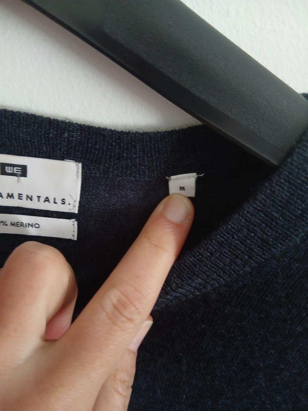 We Maglioni & Felpe: WE Fundamentals Men Merino Pullover Blue Size M – Nuovo (secondo la descrizione) da Wil SG venduto da tre_g2l7 2